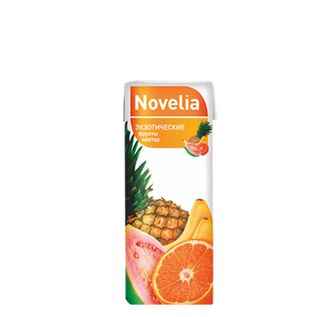 Нектар "Novelia" Экзотические фрукты Нектар "Novelia" Экзотические фрукты
