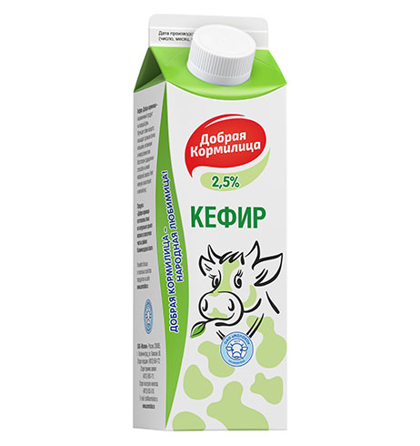 Кефир 2,5% "Добрая кормилица" Кефир 2,5% "Добрая кормилица"