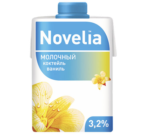 Молочный коктейль "Novelia" Ваниль Молочный коктейль "Novelia" Ваниль