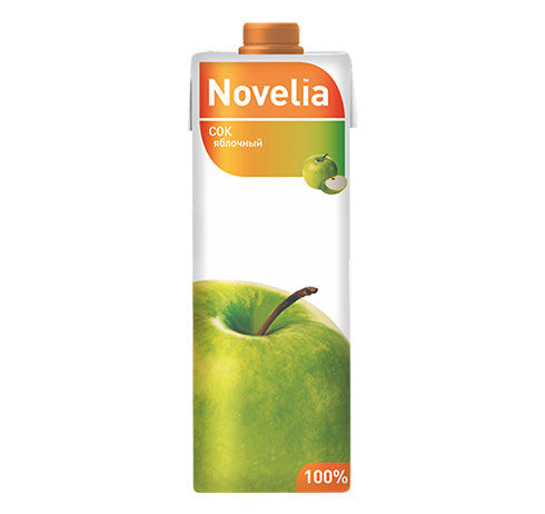 Сок "Novelia" Яблочный 100% Сок "Novelia" Яблочный 100%