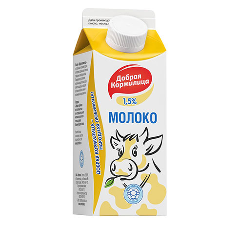 Молоко 1,5% "Добрая кормилица" Молоко 1,5% "Добрая кормилица"