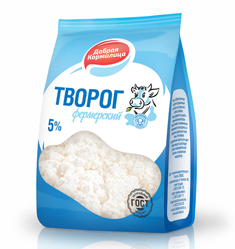 Творог фермерский 5% «Добрая кормилица» Творог фермерский 5% «Добрая кормилица»